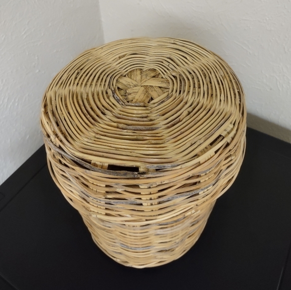 Mexican cylindrical Reed container - Picture 3 of 4